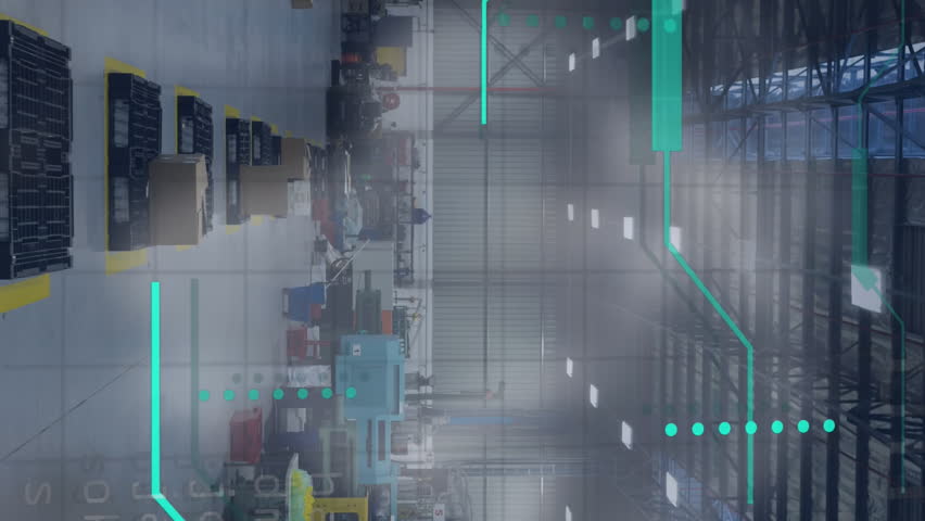 Animation of globe with connections and data processing. Global connections, data processing, computing and digital interface concept digitally generated video. - Powered by Shutterstock - Get 15% off with code: PIKWIZARD15