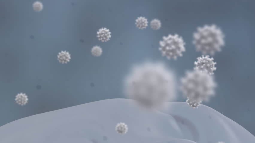 Animation of digital interface with graphs, statistics and coronavirus Covid 19 cells spreading over model of human head. Global coronavirus pandemic concept digitally generated image. - Powered by Shutterstock - Get 15% off with code: PIKWIZARD15