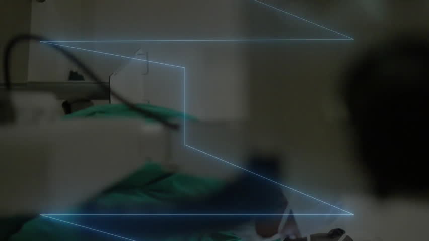 Animation of data processing over diverse surgeons in hospital. Global medicine, healthcare, connections, computing and data processing concept digitally generated video. - Powered by Shutterstock - Get 15% off with code: PIKWIZARD15