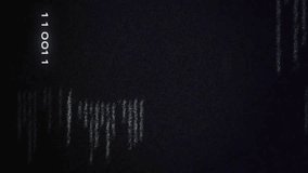 Animation of currency symbols and data processing on black background. Global finance, business, connections, computing and data processing concept digitally generated video. - Powered by Shutterstock - Get 15% off with code: PIKWIZARD15