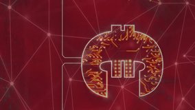 Animation of euro currency sign and financial data processing over flag of china. Global finance, business, connections, computing and data processing concept digitally generated video. - Powered by Shutterstock - Get 15% off with code: PIKWIZARD15