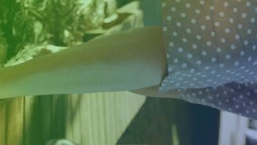 Animation of rainbow hearts flowing over caucasian couple in love. Social media, love and relationship concept digitally generated video. - Powered by Shutterstock - Get 15% off with code: PIKWIZARD15