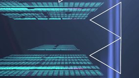 Animation of world map over screens with binary coding and biometric fingerprint scanner. Cyber security and business technology concept - Powered by Shutterstock - Get 15% off with code: PIKWIZARD15