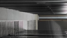 Animation of data processing and spots over server room. Global business, technology and digital interface concept digitally generated video. - Powered by Shutterstock - Get 15% off with code: PIKWIZARD15