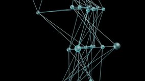 Animation of statistics and digital data processing over dna strand on black background. Global connections, computing and data processing concept digitally generated video. - Powered by Shutterstock - Get 15% off with code: PIKWIZARD15