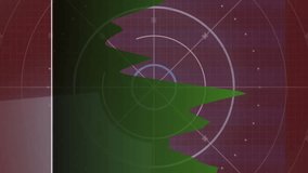 Green and red financial graph animation over radar screen background. Finance, stock market, investing, technology, data, analysis - Powered by Shutterstock - Get 15% off with code: PIKWIZARD15