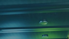 AI animation overlay in futuristic server room with glowing green lights. Technology, innovation, cybersecurity, data center, digital, networking - Powered by Shutterstock - Get 15% off with code: PIKWIZARD15