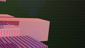 Animation of binary coding, financial data processing over bank buildings. Global finance, business, connections, computing and data processing concept digitally generated video. - Powered by Shutterstock - Get 15% off with code: PIKWIZARD15