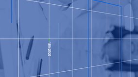 Animation of data processing over caucasian businesswoman. Global business and digital interface concept digitally generated video. - Powered by Shutterstock - Get 15% off with code: PIKWIZARD15