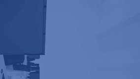 World map, charts and graphs processing data over computers on desks in empty office. Business, communication, data and digital interface technology, digitally generated video. - Powered by Shutterstock - Get 15% off with code: PIKWIZARD15