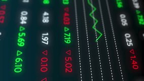 Animation of financial data processing. Global business, finance, connections, communication, digital interface and data processing concept digitally generated video. - Powered by Shutterstock - Get 15% off with code: PIKWIZARD15