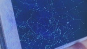 Animation of clock chain and network of connections and security padlock over payment terminal. global data security and contactless payments safety concept digitally generated video. - Powered by Shutterstock - Get 15% off with code: PIKWIZARD15