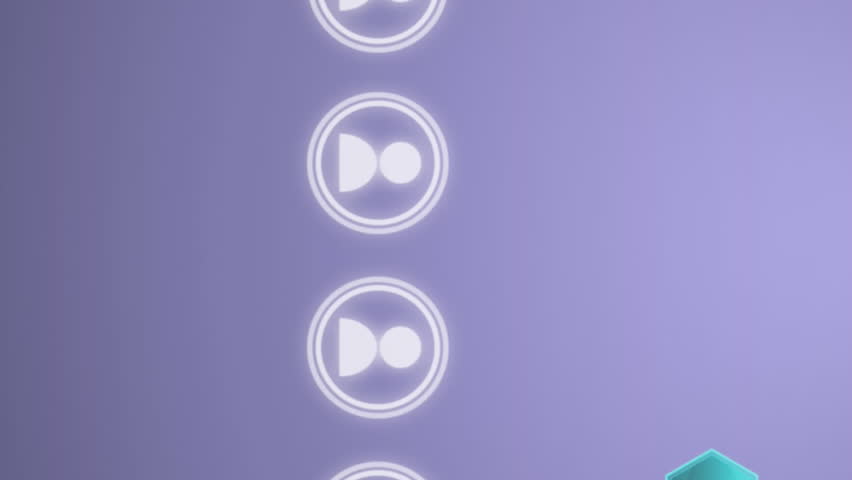 Animation of changing numbers, profile icons, spinning globes of medical icons on purple background. Global networking and medical research technology concept - Powered by Shutterstock - Get 15% off with code: PIKWIZARD15