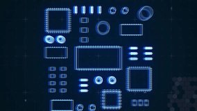 Digital data processing animation over futuristic cityscape with text and hexagonal patterns. Technology, cybersecurity, big data, innovation, network, matrix - Powered by Shutterstock - Get 15% off with code: PIKWIZARD15