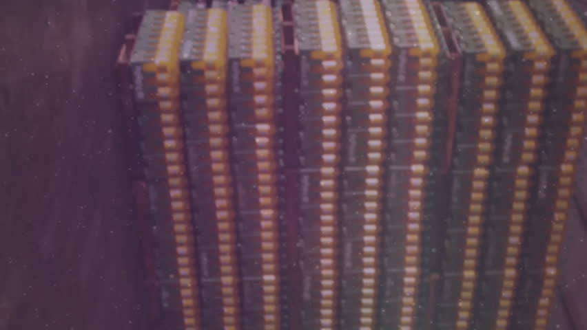 Talking on phone, woman in hard hat with social media notifications animation over warehouse. Business, communication, logistics, technology, safety, industrial - Powered by Shutterstock - Get 15% off with code: PIKWIZARD15