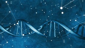 DNA strand with binary coding, processing scientific data in animated sequence. Science, biotechnology, genetics, analysis, research, digital - Powered by Shutterstock - Get 15% off with code: PIKWIZARD15
