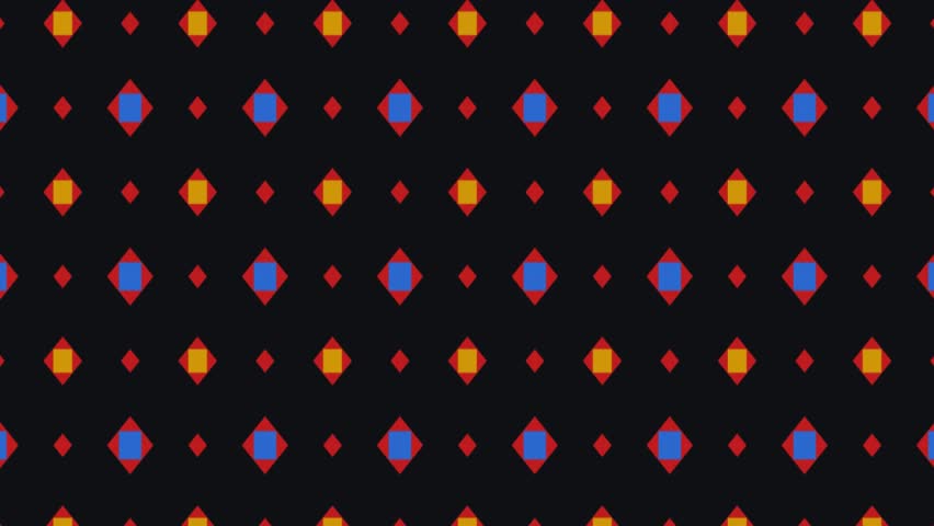 Futuristic Loop Animation Featuring Glowing Orange Dots and Purple Diamond Shapes on a Black Background Perfect for Digital Slides Motion Graphics Backgrounds and Modern Visual Design Projects - Powered by Shutterstock - Get 15% off with code: PIKWIZARD15