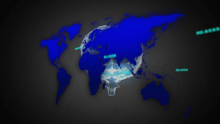 After world map appearing, 3D brain hologram rotating and updating data for neural analysis. Hologram, neural, data, visualization, innovation, technology, digital - Powered by Shutterstock - Get 15% off with code: PIKWIZARD15
