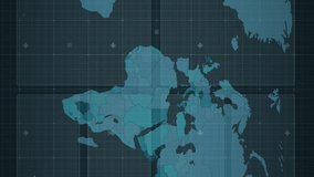 Animation of scopes scanning on screens with location points over world map. digital interface, connection and communication concept digitally generated video. - Powered by Shutterstock - Get 15% off with code: PIKWIZARD15