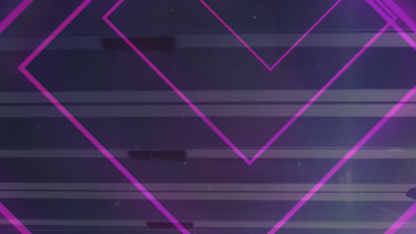 Animation of tunnel with neon shapes over data processing and server room. global technology, social media and digital interface concept digitally generated video. - Powered by Shutterstock - Get 15% off with code: PIKWIZARD15