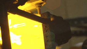 Animation of glowing light over man working in workshop. labor day, work, workers, tradition and celebration concept digitally generated video. - Powered by Shutterstock - Get 15% off with code: PIKWIZARD15