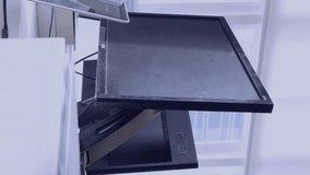 Animation of connections with icons and numbers over diverse business people in office. Global business, digital interface, computing and data processing concept digitally generated video. - Powered by Shutterstock - Get 15% off with code: PIKWIZARD15