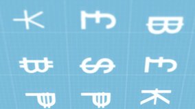 Animation of smartphone and currency icons and credit card over blue background. Global online banking, finance, business, connections and data processing concept digitally generated video. - Powered by Shutterstock - Get 15% off with code: PIKWIZARD15