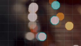 Animation of social media icons and data over out of focus city lights. Global networks, computing, data processing and connections concept digitally generated video. - Powered by Shutterstock - Get 15% off with code: PIKWIZARD15