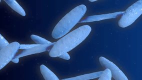 Animation of dna strand over world map on blue background. Global research, science, connections, computing and data processing concept digitally generated video. - Powered by Shutterstock - Get 15% off with code: PIKWIZARD15