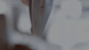 Animation of digital interface over women using smartwatch. Global connections, data processing and digital interface concept digitally generated video. - Powered by Shutterstock - Get 15% off with code: PIKWIZARD15