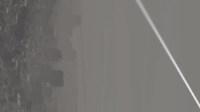 Animation of financial data processing and globe over cityscape. Global business, finances and digital interface concept digitally generated video. - Powered by Shutterstock - Get 15% off with code: PIKWIZARD15