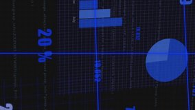 Animation of multiple changing numbers and statistical data processing against computer screen. Business data technology concept - Powered by Shutterstock - Get 15% off with code: PIKWIZARD15