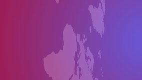 Animation of increasing subscribers on speech bubble over world map on purple gradient background. Social media networking and business technology concept - Powered by Shutterstock - Get 15% off with code: PIKWIZARD15