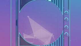 Animation of covid 19 cell and data processing on digital screen over dna strands spinning. global coronavirus pandemic concept digitally generated video. - Powered by Shutterstock - Get 15% off with code: PIKWIZARD15