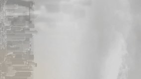 Animation of speech bubble with likse and numbers growing over cityscape. global social media network, connection, communication and technology concept digitally generated video. - Powered by Shutterstock - Get 15% off with code: PIKWIZARD15