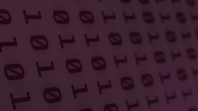 Animation of qr code and spinning purple shapes over binary coding. shopping and retail concept digitally generated video. - Powered by Shutterstock - Get 15% off with code: PIKWIZARD15