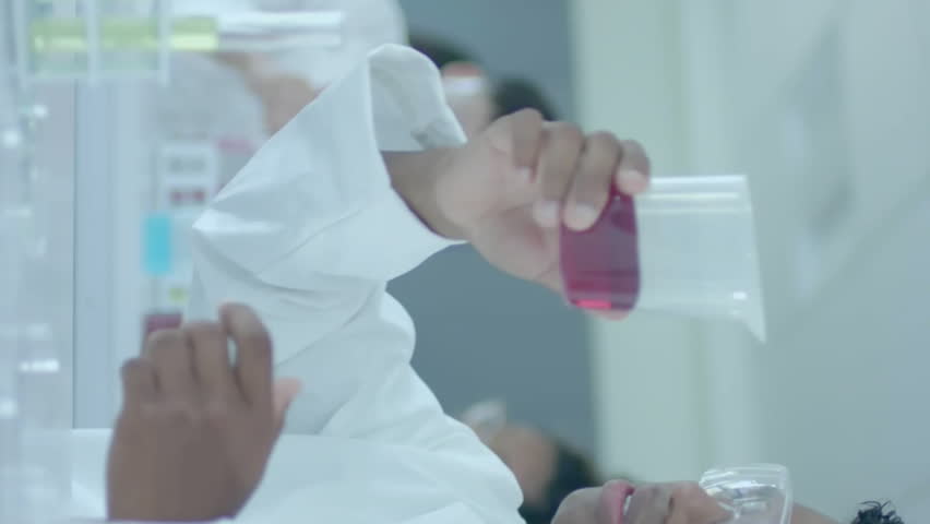 Animation of ai data processing over diverse students in laboratory. Artificial intelligence, education, connections, computing and data processing concept digitally generated video. - Powered by Shutterstock - Get 15% off with code: PIKWIZARD15