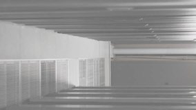 Animation of scope scanning with cloud and padlock icon over server room. Global technology, computing, online security and digital interface concept digitally generated video. - Powered by Shutterstock - Get 15% off with code: PIKWIZARD15