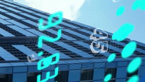 Animation of globe with data processing over pattern. Global data processing digital interface and technology concept digitally generated video. - Powered by Shutterstock - Get 15% off with code: PIKWIZARD15