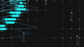 Animation of business icons and digital data processing over computer screens. Global connections, computing and data processing concept digitally generated video. - Powered by Shutterstock - Get 15% off with code: PIKWIZARD15