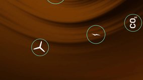 Binary code sphere with various icons and numbers, data processing animation. Technology, digital, coding, programming, cybersecurity, innovation - Powered by Shutterstock - Get 15% off with code: PIKWIZARD15