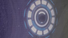 Futuristic digital interface with circuit patterns and data processing animation. Technology, innovation, tech - Powered by Shutterstock - Get 15% off with code: PIKWIZARD15