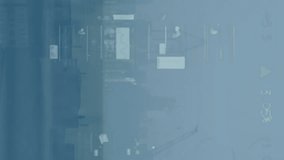 Animation of interface with statistical data processing against aerial view of cityscape. Computer interface and business data technology concept - Powered by Shutterstock - Get 15% off with code: PIKWIZARD15