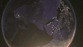 Animation of digital social media icons and numbers processing over globe. Global social media, communication, networks, data processing and computing concept digitally generated video. - Powered by Shutterstock - Get 15% off with code: PIKWIZARD15