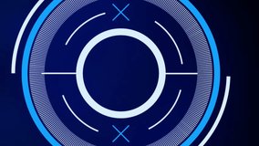 Animation of scope scanning and data processing over globe. Global business, digital interface, computing and data processing concept digitally generated video. - Powered by Shutterstock - Get 15% off with code: PIKWIZARD15