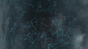 Animation of biometric fingerprint and data processing over clouds. Global business, connections, computing and data processing concept digitally generated video. - Powered by Shutterstock - Get 15% off with code: PIKWIZARD15