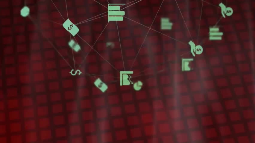 Animation of globe of network of connections with icons. Global connections, computing and data processing concept digitally generated video. - Powered by Shutterstock - Get 15% off with code: PIKWIZARD15