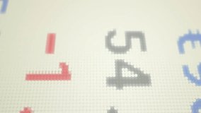 Animation of financial data processing. Global finance, business, connections, computing and data processing concept digitally generated video. - Powered by Shutterstock - Get 15% off with code: PIKWIZARD15