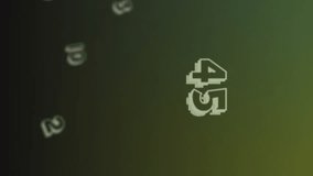 Animation of financial data processing over dark background. Global connections, computing and data processing concept digitally generated video. - Powered by Shutterstock - Get 15% off with code: PIKWIZARD15