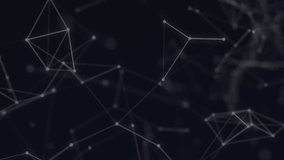 Network of connections and data processing animation over digital code background. Technology, cybersecurity, futuristic, interface, information, system - Powered by Shutterstock - Get 15% off with code: PIKWIZARD15